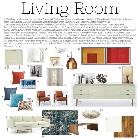 Living Room Interior Design Mood Board by marilianunes on Style Sourcebook