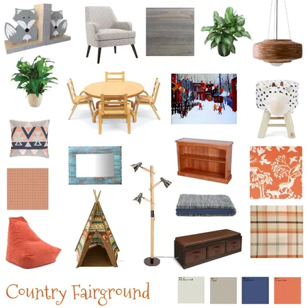 Country Fairground Interior Design Mood Board by G3ishadesign on Style Sourcebook