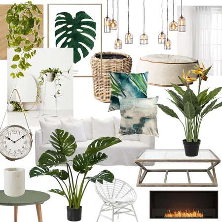 tropical white Interior Design Mood Board by vienneandrea on Style Sourcebook