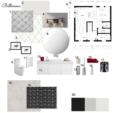 Bathroom Interior Design Mood Board by sepi_fd on Style Sourcebook