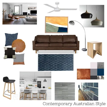 Robinson Contemporary Kitchen Living Renovation Interior Design Mood Board by Melissa Welsh on Style Sourcebook