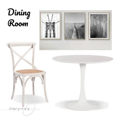 Coral Road Dinning Room Interior Design Mood Board by Jules on Style Sourcebook