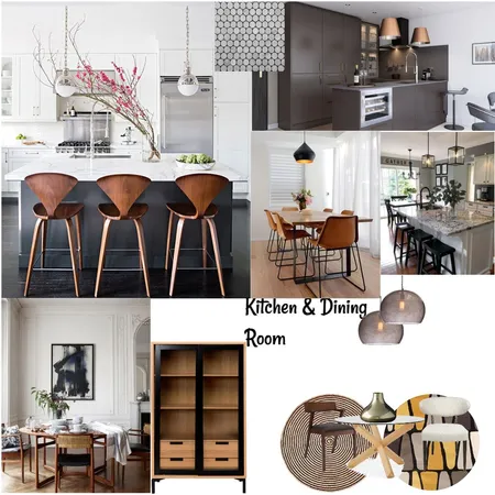 Kitchen &amp; Dining Room Interior Design Mood Board by BuyisiweJDlamini on Style Sourcebook