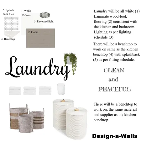 Assignment 7 Laundry Interior Design Mood Board by designawalls on Style Sourcebook