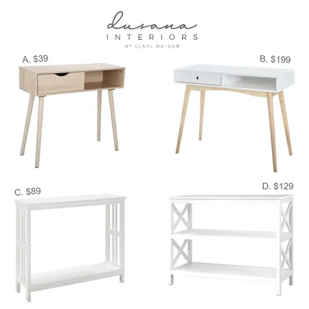 Console Table Interior Design Mood Board by Dusana Interiors on Style Sourcebook