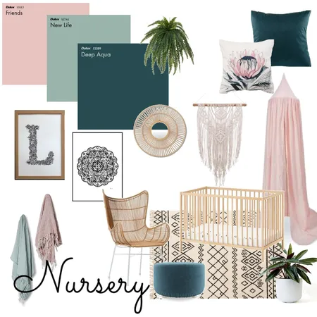 Nursery Interior Design Mood Board by mrs_wallwood on Style Sourcebook