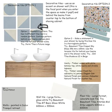Marnie Bathroom Interior Design Mood Board by Carla Phillips Designs on Style Sourcebook