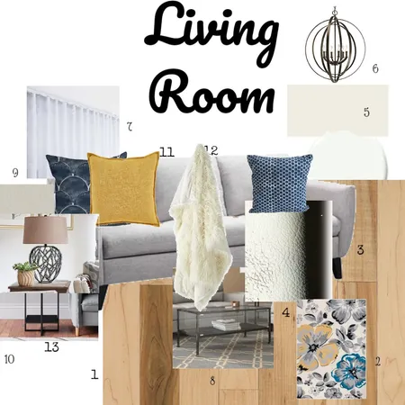Living Room Design Interior Design Mood Board by glendagodard on Style Sourcebook