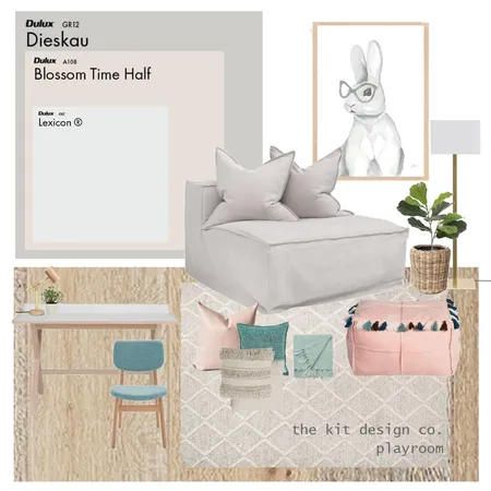 playroom Interior Design Mood Board by the kit design co on Style Sourcebook