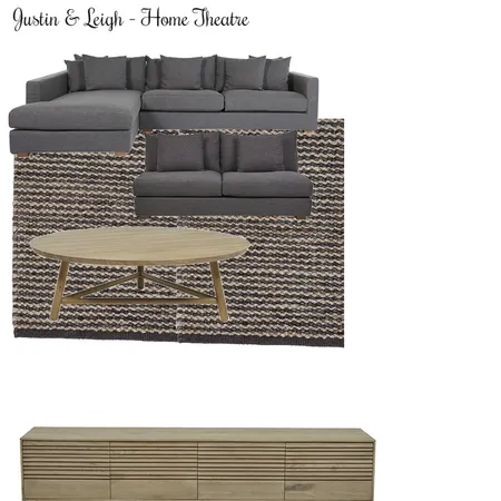 Justin &amp; Leigh Home Theatre Interior Design Mood Board by EmilyKateInteriors on Style Sourcebook