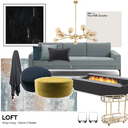 LOFT Interior Design Mood Board by Hills Super Centre on Style Sourcebook