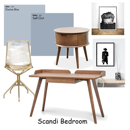 Scani Bedroom Interior Design Mood Board by Garro Interior Design on Style Sourcebook