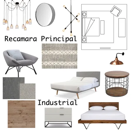 industrial Interior Design Mood Board by SuiteHome on Style Sourcebook
