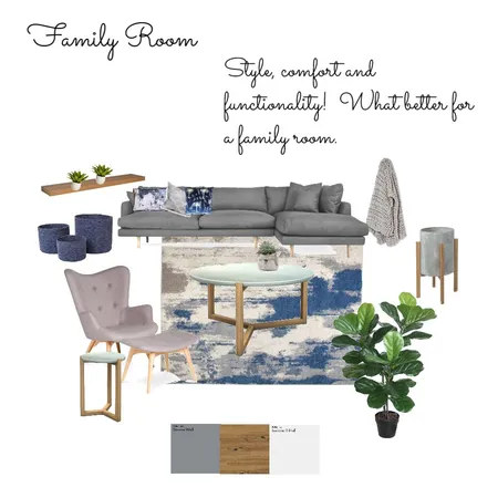 Family Room Interior Design Mood Board by nadineha on Style Sourcebook
