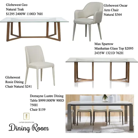19 Banks St Maroubra Dining Room Interior Design Mood Board by jvissaritis on Style Sourcebook
