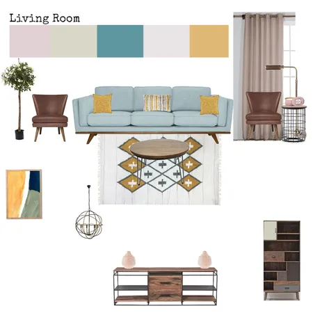Living Room Interior Design Mood Board by vanessaeelma on Style Sourcebook
