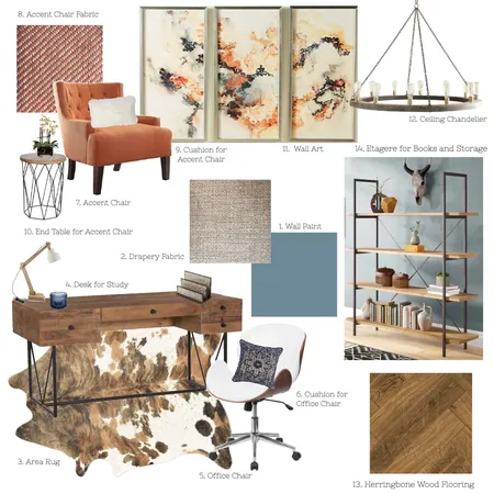 Study Interior Design Mood Board by alyssapaine on Style Sourcebook