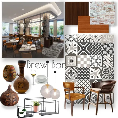 Bru Bar Interior Design Mood Board by Rupaliadhikari on Style Sourcebook