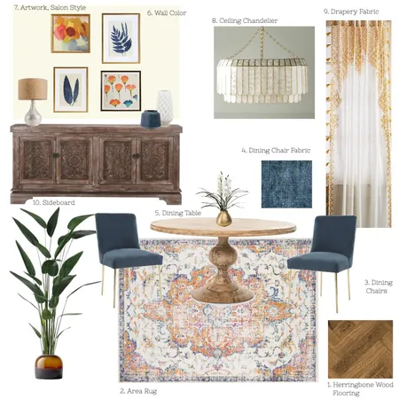 Dining Room Interior Design Mood Board by alyssapaine on Style Sourcebook