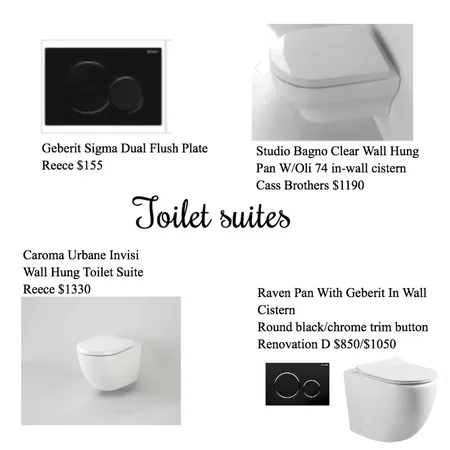 31 Taylor St Darlinghurst Toilet Suites Interior Design Mood Board by jvissaritis on Style Sourcebook