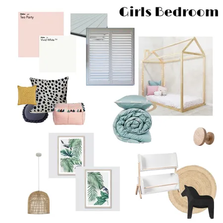 Girls Room Interior Design Mood Board by KylieFrench on Style Sourcebook