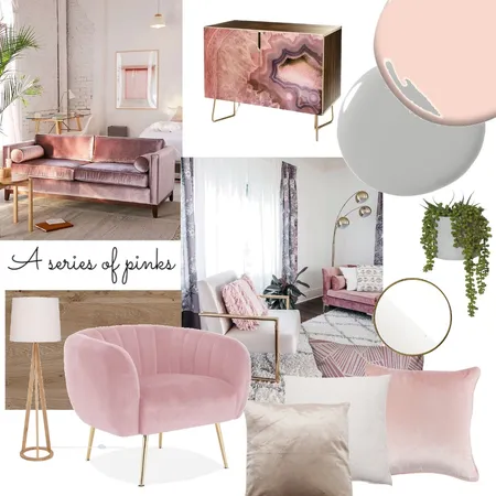 pink 3 Interior Design Mood Board by claireswanepoel on Style Sourcebook
