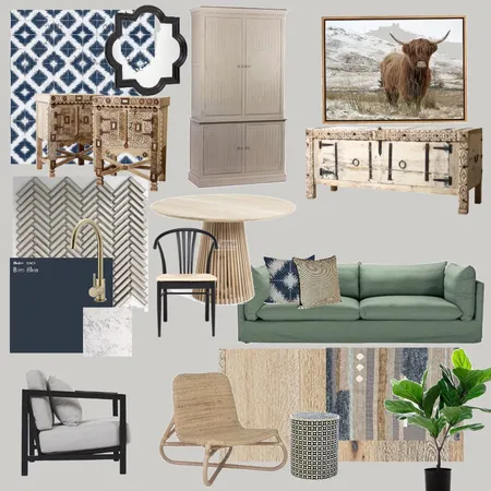 Country Bungalow Interior Design Mood Board by Landis Design on Style Sourcebook