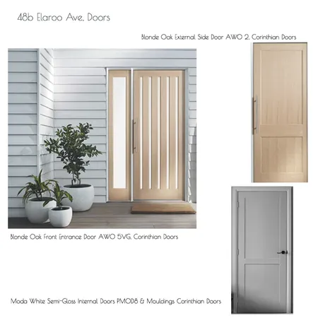48b Elaroo Ave, Doors Interior Design Mood Board by Design Divine on Style Sourcebook