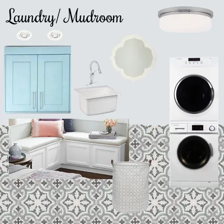 Assignment 9 - Laundry/ Mudroom Interior Design Mood Board by kathrynh_l on Style Sourcebook