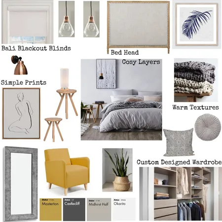 Master Bedroom Interior Design Mood Board by AnnaMorgan on Style Sourcebook