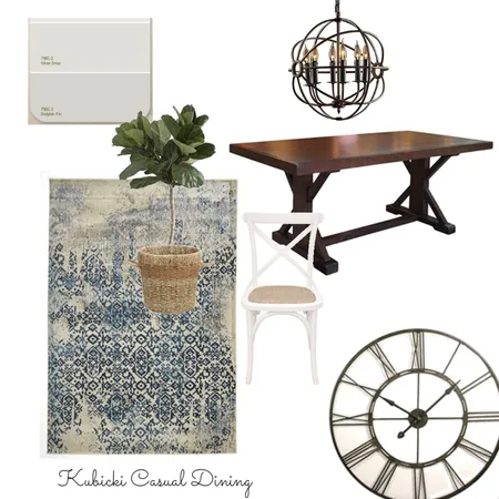 Casual Dining Interior Design Mood Board by SunnyChicHome on Style Sourcebook
