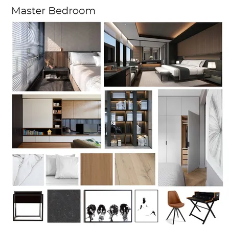 Master Bedroom Interior Design Mood Board by azrelusmagnus on Style Sourcebook