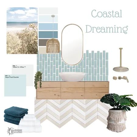 Coastal Dreaming - Bathroom Interior Design Mood Board by Northern Rivers Bathroom Renovations on Style Sourcebook