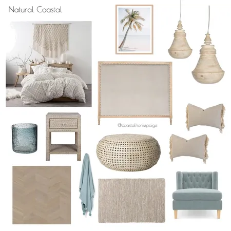 Natural Coastal Interior Design Mood Board by CoastalHomePaige on Style Sourcebook