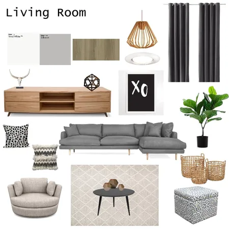 Living Room Interior Design Mood Board by jessicachapeton on Style Sourcebook
