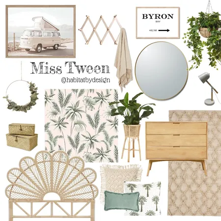 Miss Tween Interior Design Mood Board by Habitat_by_Design on Style Sourcebook
