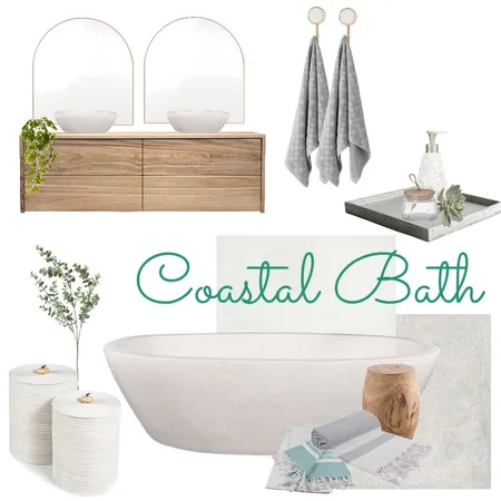 Coastal Bath Interior Design Mood Board by BecStanley on Style Sourcebook