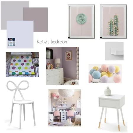 Katie's Bedroom Interior Design Mood Board by Steph Smith on Style Sourcebook