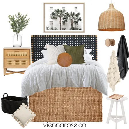 Bedroom Textures Interior Design Mood Board by Vienna Rose Interiors on Style Sourcebook