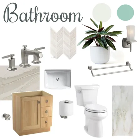 BATHROOM MOOD BOARD - ASSIGNMENT 9 Interior Design Mood Board by jordanaspence on Style Sourcebook
