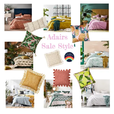 Adairs Bedding Sale Style Interior Design Mood Board by h.edit australia on Style Sourcebook