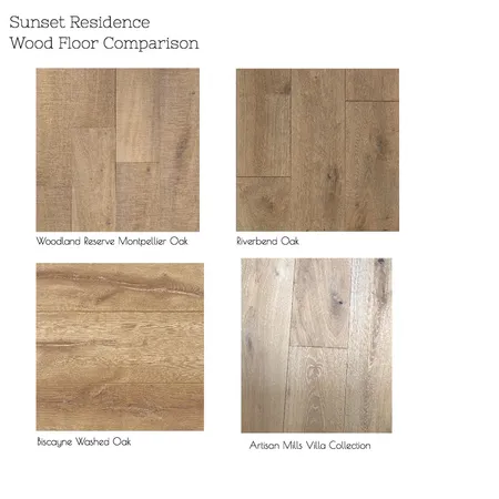 Sunset Residence - Wood Flooring Comparison Interior Design Mood Board by kardiniainteriordesign on Style Sourcebook
