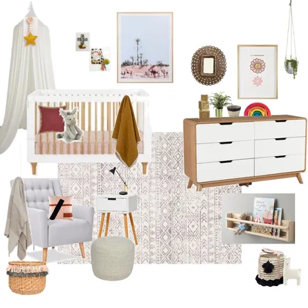 Baby M Nursery - Girl Interior Design Mood Board by BrookeKL89 on Style Sourcebook
