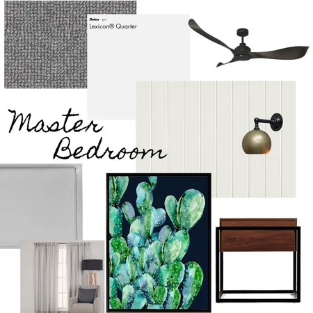 Master Bedroom Interior Design Mood Board by EmmaSullivan on Style Sourcebook