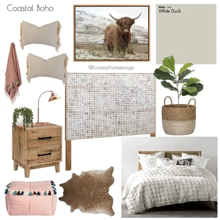 Coastal Boho Interior Design Mood Board by CoastalHomePaige on Style Sourcebook