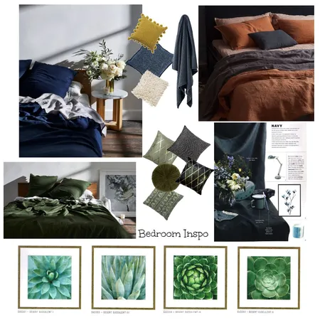 Moody Bedroom Interior Design Mood Board by Sheridan Design Concepts on Style Sourcebook