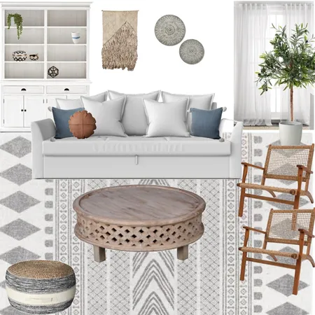 Lounge makeover Interior Design Mood Board by Project Coastal Boho on Style Sourcebook