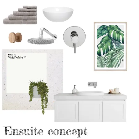 Bathroom Concept - clients Interior Design Mood Board by Rebecca Kurka on Style Sourcebook