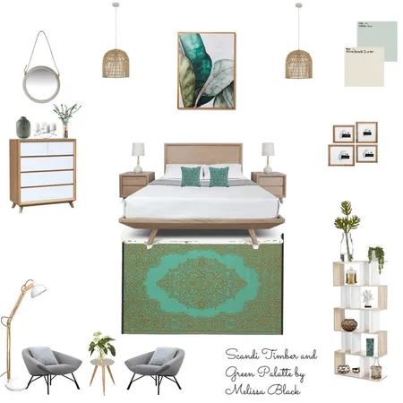 Scandi Timber &amp; Green Palatte Interior Design Mood Board by MelissaBlack on Style Sourcebook
