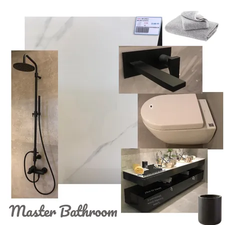 Master Bathroom O2 Interior Design Mood Board by najlaoz on Style Sourcebook